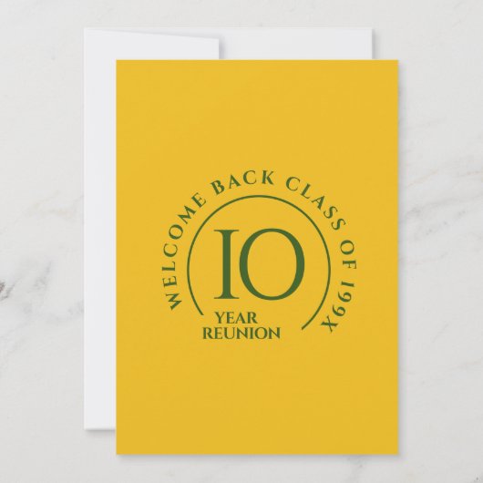 Wiedersehen Einladung (Rückseite)