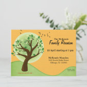 Wiedersehen Einladung (Stehend Vorderseite)