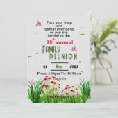 Wiedersehen Einladung (Stehend Vorderseite)