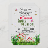 Wiedersehen Einladung (Vorne/Hinten)