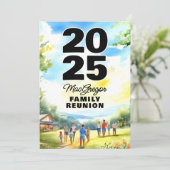 Wiedersehen Einladung (Stehend Vorderseite)