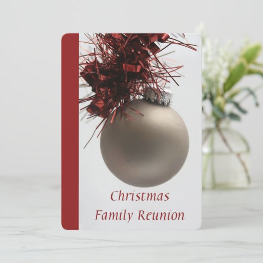 Wiedersehen Einladung (Stehend Vorderseite)