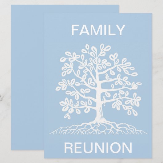 Wiedersehen Einladung (Vorne/Hinten)