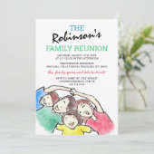 Wiedersehen Einladung (Stehend Vorderseite)