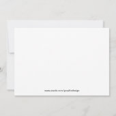 Wiedersehen Einladung (Rückseite)