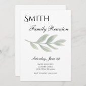 Wiedersehen-Einladung, Ansammlung einladen Einladung (Vorne/Hinten)