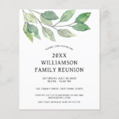 Wiedersehen-Einladung der Haushaltsfamilie Flyer (Vorne)