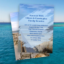 Wiedersehen-Einladung der Seaside Dunes Family