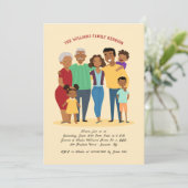 Wiedersehen-Einladung Einladung (Stehend Vorderseite)