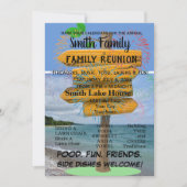 Wiedersehen-Einladung Einladung (Vorderseite)