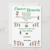 Wiedersehen-Einladung Einladung (Vorderseite)