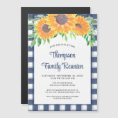 Wiedersehen-Einladung für benutzerdefinierte Sonne Magneteinladung (Vorne/Hinten)