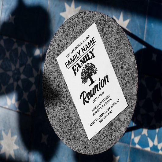 Wiedersehen-Einladung für benutzerdefinierte Stamm Einladung