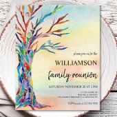 Wiedersehen-Einladung für eine Familie von Haushal