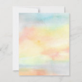 Wiedersehen-Einladung für eine Familie von Haushal (Rückseite)