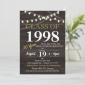 Wiedersehen Einladung - Jedes Jahr! (Stehend Vorderseite)