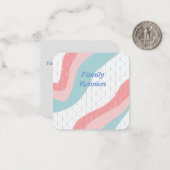 Wiedersehen-Einladung Mitteilungskarte (Vorderseite/Rückseite Beispiel)