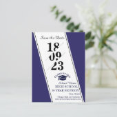 Wiedersehen Einladung Postkarte (Stehend Vorderseite)