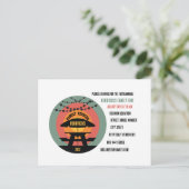 Wiedersehen-Einladung Postkarte (Stehend Vorderseite)