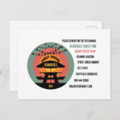 Wiedersehen-Einladung Postkarte (Vorne/Hinten)