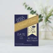 Wiedersehen Einladung Postkarte (Stehend Vorderseite)