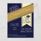 Wiedersehen Einladung Postkarte (Vorderseite)