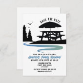 Wiedersehen-Einladung Save The Date (Vorne/Hinten)