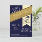 Wiedersehen-Einladung Save The Date (Stehend Vorderseite)