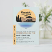 Wiedersehen-Einladung Save The Date (Stehend Vorderseite)