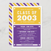 Wiedersehen-Einladung | WIEDERSEHEN Einladung (Vorne/Hinten)