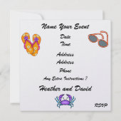 Wiedersehen - Einladung zum Strand - SRF (Rückseite)