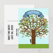 Wiedersehen-Einladungen Ankündigungspostkarte (Vorne/Hinten)