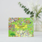 Wiedersehen-Einladungen Ankündigungspostkarte (Stehend Vorderseite)