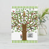 Wiedersehen-Einladungen Einladung (Stehend Vorderseite)