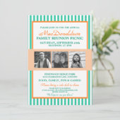 Wiedersehen-Einladungen für Fotovorlagen Einladung (Stehend Vorderseite)