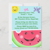 Wiedersehen / Einladungen im Sommer B-B-Q (Rückseite)