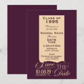 Wiedersehen-Einladungs-Design Einladung (Vorne/Hinten)