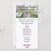 Wiedersehen-Einladungs-Karten für Veranstaltungen (Vorderseite)