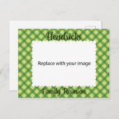 Wiedersehen Einladungspostkarte (Vorne/Hinten)