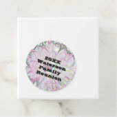 Wiedersehen Event Line Sketch Artistic Blume Geschenkanhänger (Beispiel)