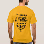 Wiedersehen / Familie T-Shirt (Rückseite)