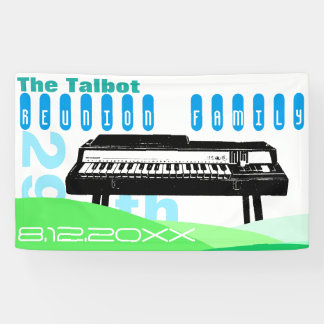 Wiedersehen Family Orgel Party Banner