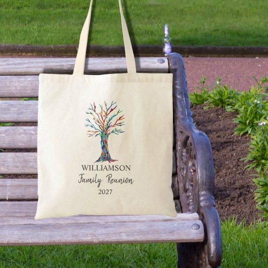 Wiedersehen Family Tree Tote Bag Tragetasche