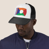 Wiedersehen-Flag-Hat Truckerkappe (Beispiel)