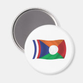 Wiedersehen Flag Magnet (Vorderseite/Rückseite)