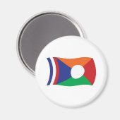 Wiedersehen Flag Magnet (Vorderseite/Rückseite)
