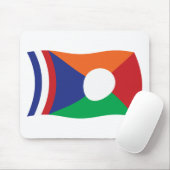 Wiedersehen Flag Mousepad (Mit Mouse)