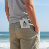 Wiedersehen-Flasche für Minimalistische Wale Flachmann