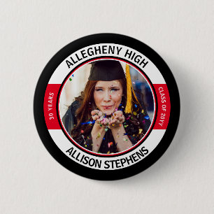 Wiedersehen-Foto der Minimalistischen Klasse - Sch Button