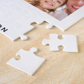 Wiedersehen-Foto-Familientext-Namen Puzzle (Seite)